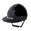 Kask Antares Shagreen Premium Glossy Eclipse - szeroki daszek - Czarny